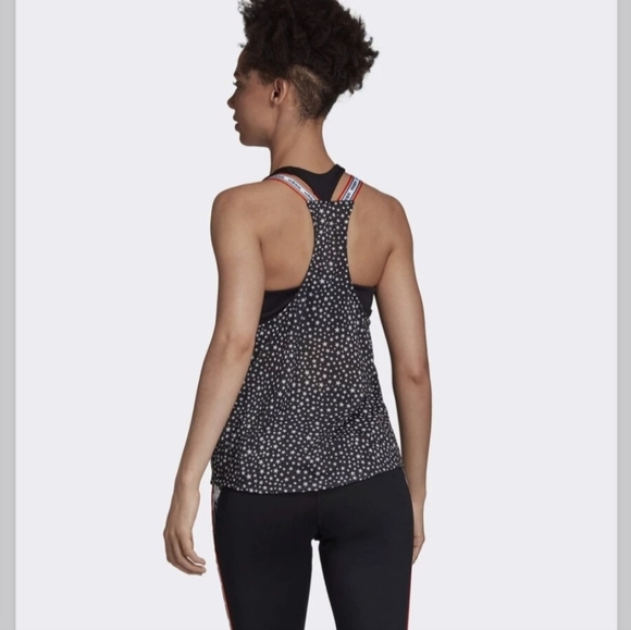 Adidas W Bb Tank Farm Women's Workout Tank - Picture 3 of 7